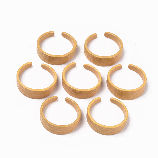 

PandaHall Spray Painted Alloy Cuff Rings, Open Rings, Cadmium Free & Lead Free, Peru, US Size 7 1/4(17.5mm) Alloy Brown