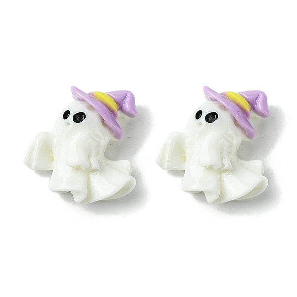 

PandaHall Halloween Theme Opaque Resin Decoden Cabochons, Ghost, 14x13.5x5.5mm Resin Ghost