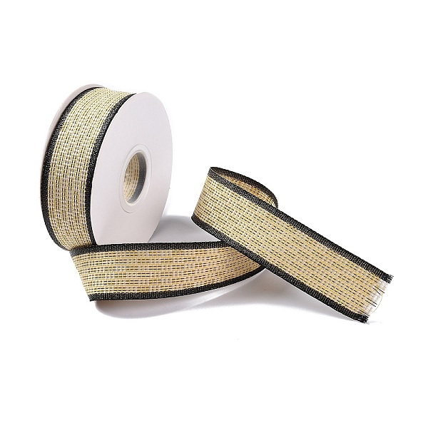 

PandaHall 10 Yards Flat Nylon Braided Ribbon, for DIY Jewelry Making, Wheat, 1 inch(25mm) Nylon None Orange