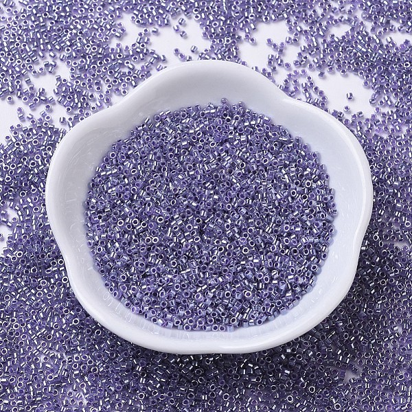 

PandaHall MIYUKI Delica Beads, Cylinder, Japanese Seed Beads, 11/0, (DB0250) Amethyst Ceylon, 1.3x1.6mm, Hole: 0.8mm, about 10000pcs/bag..., Purple