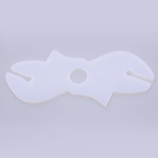 

PandaHall Red Wine Holder Silicone Molds, Resin Casting Molds, For UV Resin, Epoxy Resin Craft Making, White, 110x254x10mm Silicone Others...