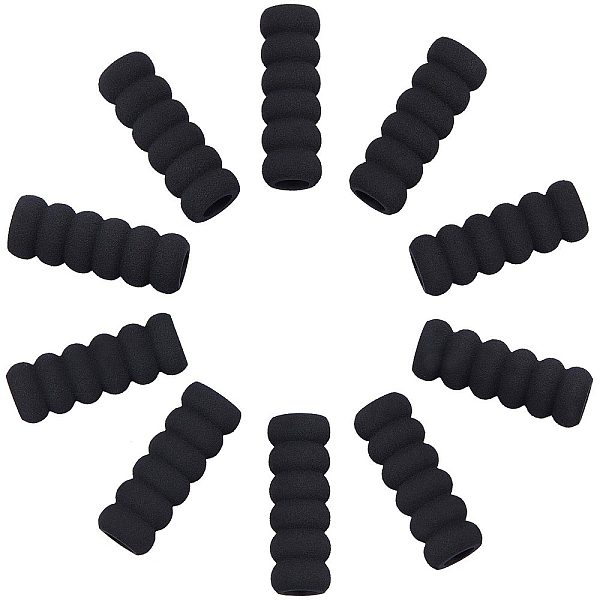 

PandaHall GORGECRAFT 60PCS Foam Pencil Grips Black Pen Grippers Pencil Cushion Pen Holder Sponge Grips Painting Drawing for Adults Arthritis...