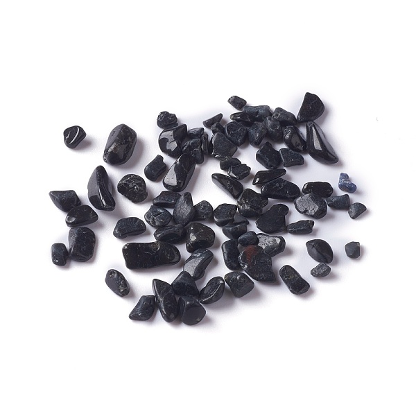 Natürliche Schwarze Turmalin-Chip-Perlen