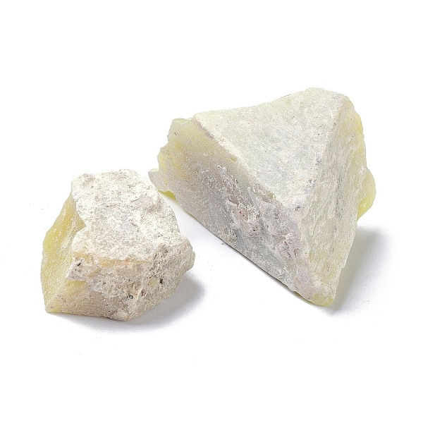 

PandaHall Rough Raw Natural Lemon Quartz Beads, No Hole/Undrilled, Nuggets, 37~50x29~31x16~29mm, about 3pcs/100g Lemon Quartz Nuggets