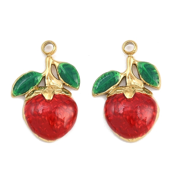 304 Stainless Steel Enamel Pendants