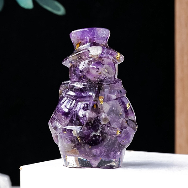 Resin Snowman Displ… - image