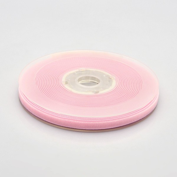 

PandaHall Polyester Velvet Ribbon for Gift Packing and Festival Decoration, Pink, 1/4 inch(7mm), about 70yards/roll(64m/roll) Velvet None...