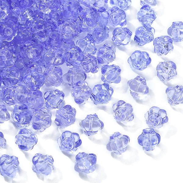 

PandaHall Transparent Acrylic Beads, Lantern, Lilac, 8.5x10x9.5mm, Hole: 1.5mm, about 1290pcs/500g Acrylic Lantern Purple