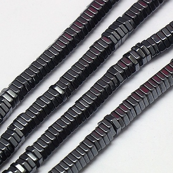 

PandaHall Electroplate Non-magnetic Synthetic Hematite Beads Strands, Hexagon, Grade A, Mixed Color, 3x1mm, Hole: 1mm, about 400pcs/strand...