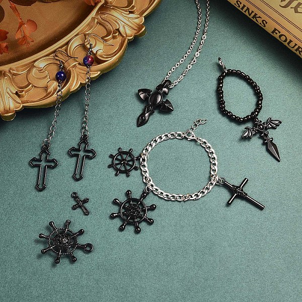 36pcs Pendentifs En Alliage D'halloween