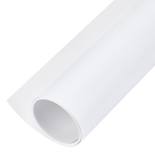 

PandaHall PVC Scrapbook Paper Pad, for DIY Album Scrapbook, Greeting Card, Background Paper, White, 1000x400x0.5mm Plastic None White