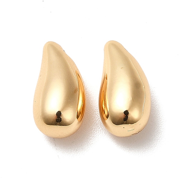 

PandaHall Brass Charms, Long-Lasting Plated, Teardrop, Real 18K Gold Plated, 12x6mm, Hole: 1mm Brass Teardrop