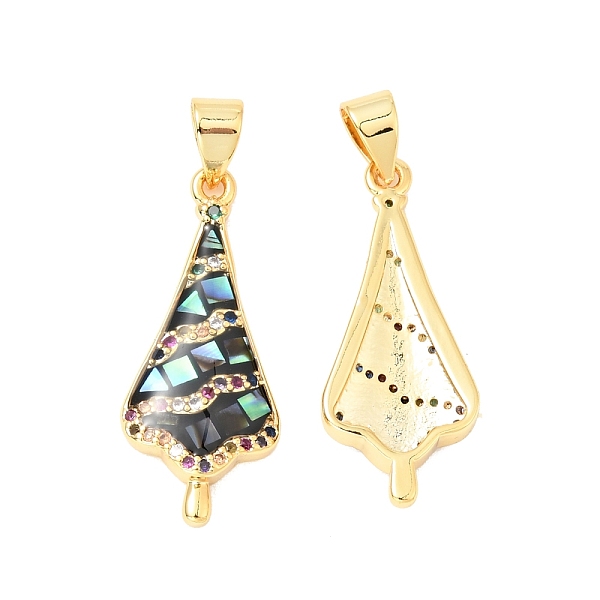 

PandaHall Brass Micro Pave Colorful Cubic Zirconia Pendants, with White Shell and Epoxy Resin, Cadmium Free & Lead Free, Golden, Umbrella..., Black