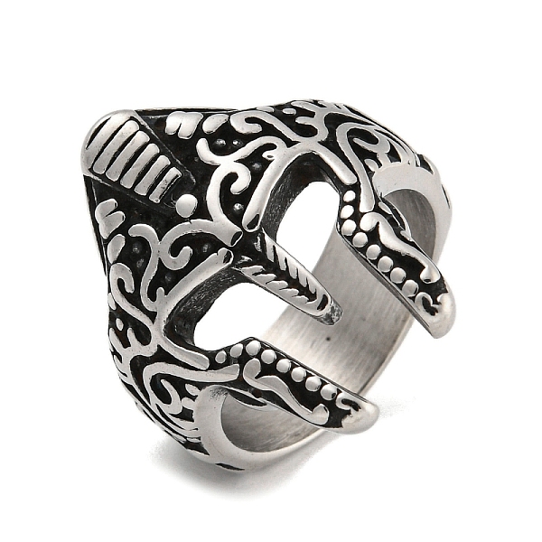 

PandaHall 304 Stainless Steel Ring, Symbol, US Size 9 3/4(19.5mm) 304 Stainless Steel Symbol
