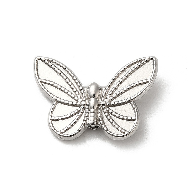 

PandaHall 304 Stainless Steel Beads, Butterfly, Stainless Steel Color, 19.5x13.5x4mm, Hole: 1.4mm 303 Stainless Steel Butterfly