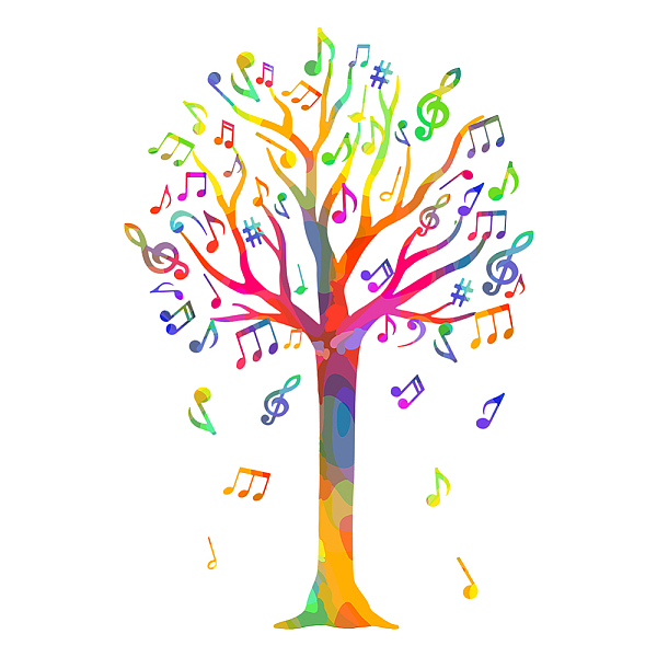 

PandaHall PVC Wall Stickers, Wall Decoration, Tree, 800x390mm, 2 sheets/set PVC Tree