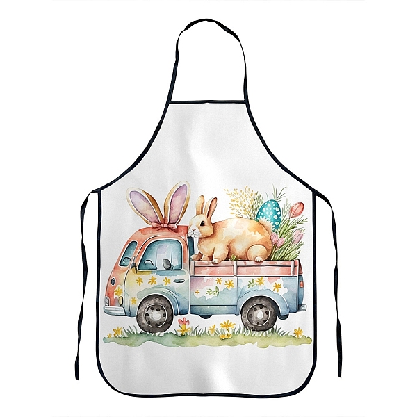 

PandaHall Easter Theme Polyester Sleeveless Apron, with Double Shoulder Belt, Colorful, 800x600mm Polyester
