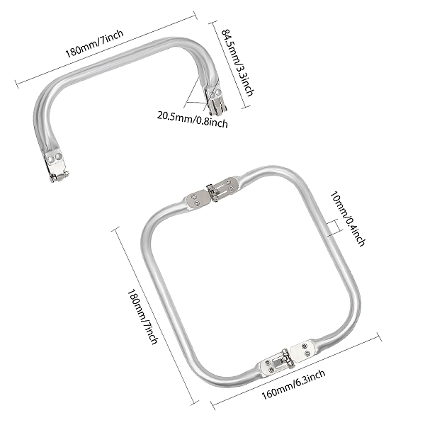 Taschenrahmen Aus Aluminiumrohr