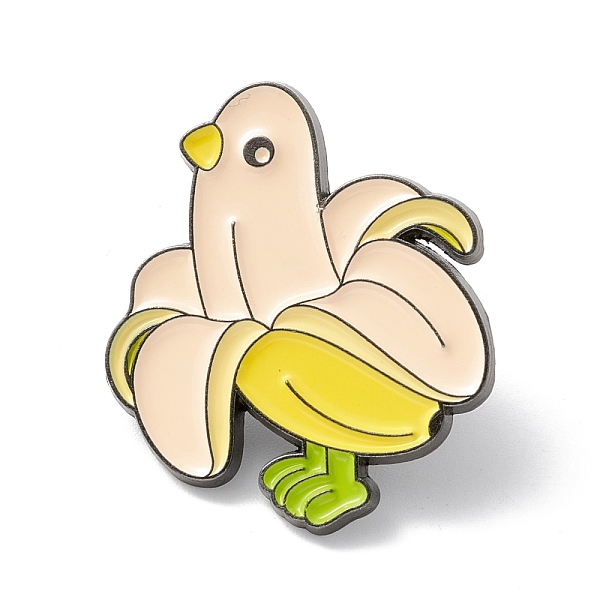 Bird Banana Enamel Pin
