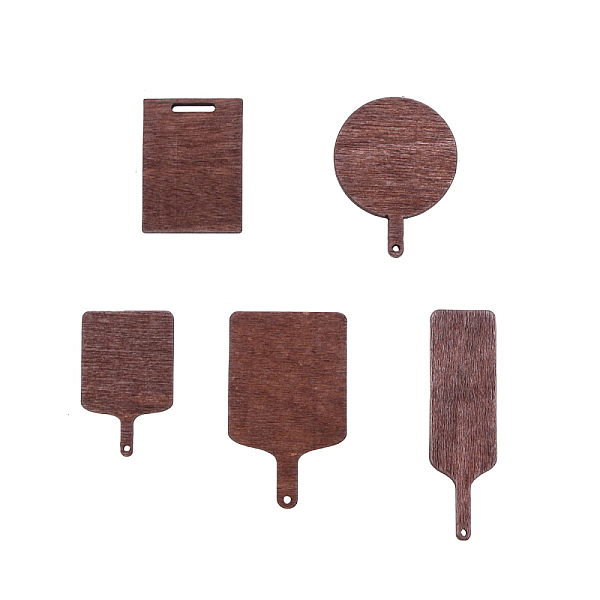5Pcs Wood Cutting Board Mini Model
