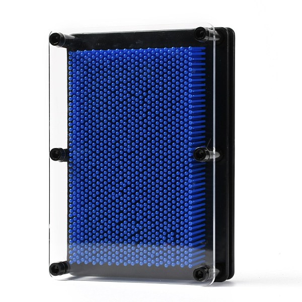 

PandaHall 3D Pin Art Toy, Unique Plastic Pin Art Board for Kids, Inspire Imagination & Challenge Sense, Blue, 177x125x55mm Plastic Rectangle...