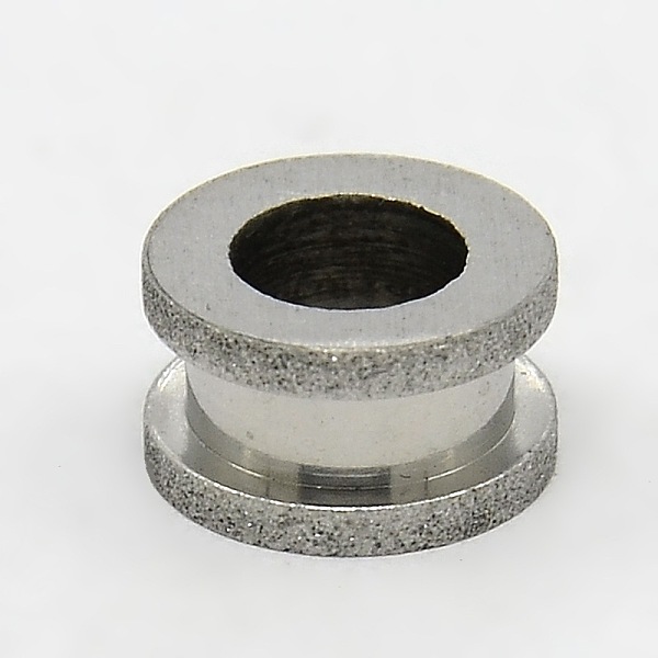 

PandaHall Stainless Steel Large Hole Column Textured Beads, Grooved Beads, Stainless Steel Color, 11x6mm, Hole: 6mm Stainless Steel Column