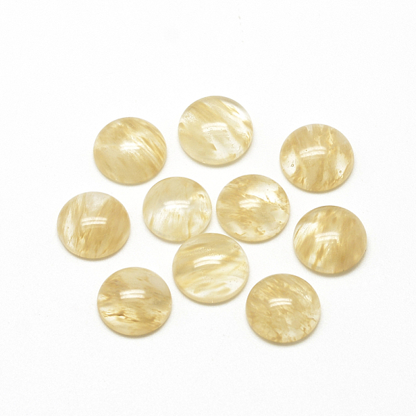 

PandaHall Watermelon Stone Glass Cabochons, Half Round/Dome, 8x4mm Other Watermelon Stone Glass Half Round