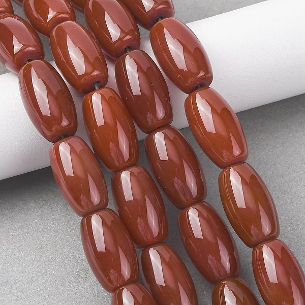 Oval Natural Carnelian Beads Strands-image-G-D622-06-G-A-en