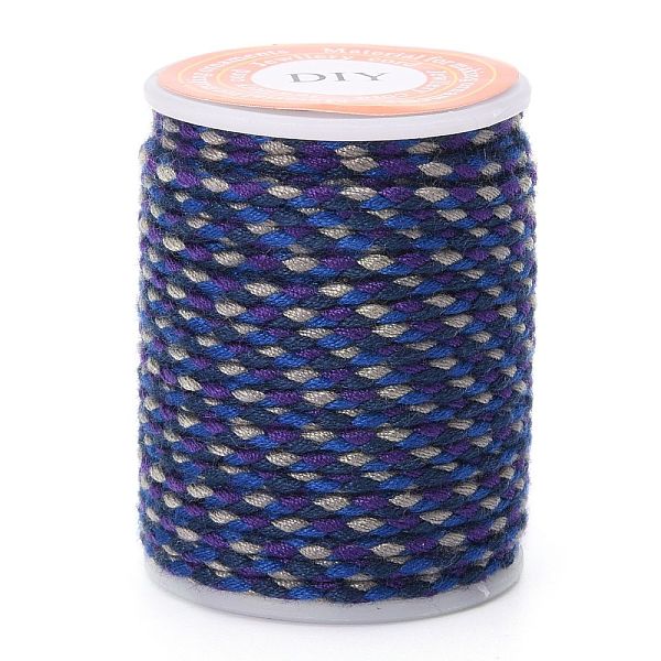 

PandaHall 4-Ply Polycotton Cord Metallic Cord, Handmade Macrame Cotton Rope, for String Wall Hangings Plant Hanger, DIY Craft String...