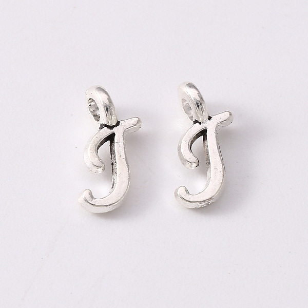 

PandaHall Tibetan Style Alloy Charms, Cadmium Free & Lead Free, Antique Silver, Letter.T, T: 10.5x4x1.5mm, Hole: 1.8mm Alloy Letter T