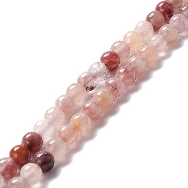 

PandaHall Natural Gemstone Beads Strands, Smooth, Round, 6~6.5mm, Hole: 1.2mm, about 61pcs/strand, 14.96 inch(38cm) Natural Gemstone Round