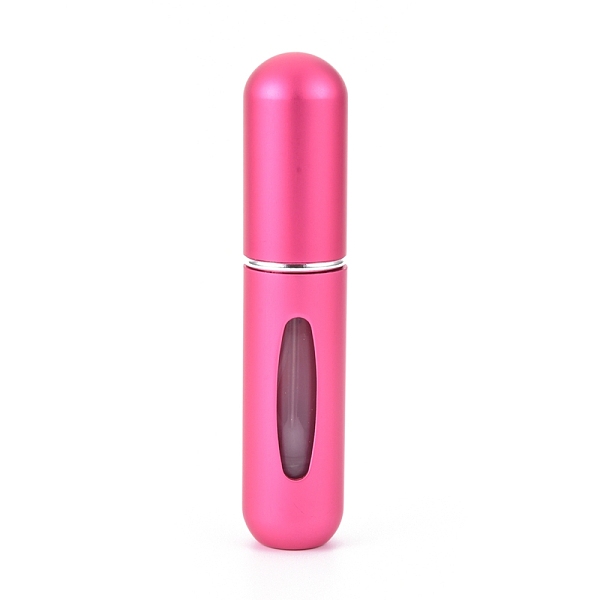 

PandaHall Portable Mini Spray Bottles, Aluminum Atomizer Shell, Plastic Inner Container, Refillable Atomizer Perfume Bottle, for Traveling..., Pink
