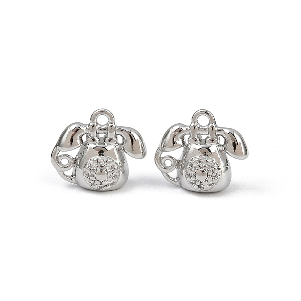 Brass Micro Pave Cu… - image