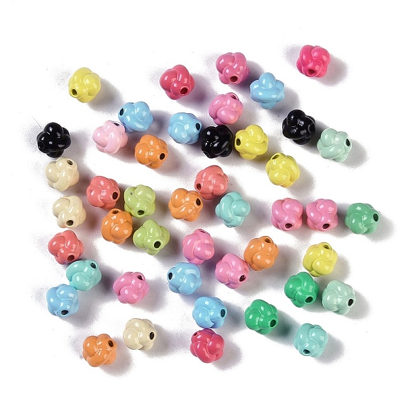 

PandaHall Spray Paint Alloy Beads, Knot, Mixed Color, 7x8x7.5mm, Hole: 1.4mm Alloy Others Multicolor