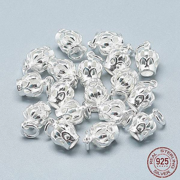 

PandaHall 925 Sterling Silver Charms, with Jump Ring, Crown, Silver, 11x7.5mm, Hole: 4mm Sterling Silver Crown