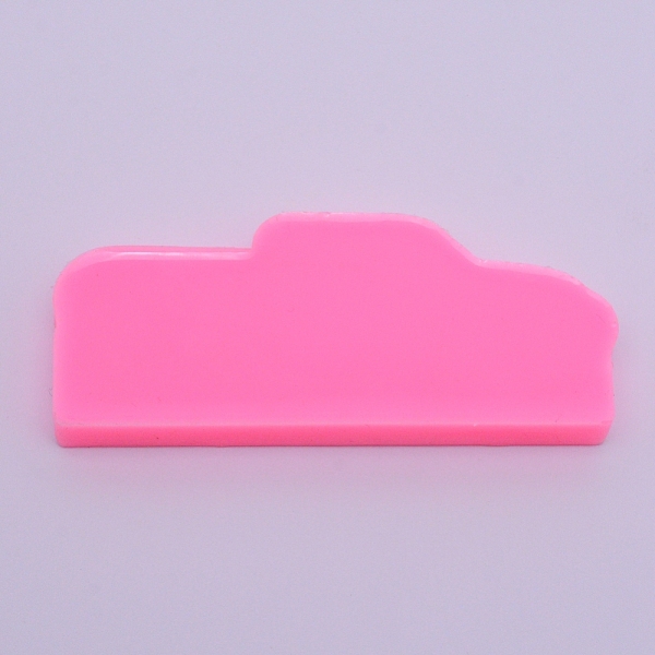 

PandaHall Car Keychain Food Grade Silicone Molds, Resin Casting Pendant Molds, For UV Resin, Epoxy Resin Jewelry Making, Hot Pink, 33x80x9mm...