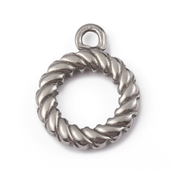 

PandaHall 304 Stainless Steel Toggle Clasps Parts, Ring, Stainless Steel Color, 18.8x14.8x2.8mm, Hole: 2.2mm 304 Stainless Steel Ring