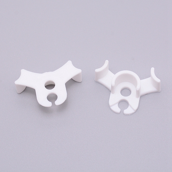

PandaHall Plant Support Clips, Vines Tied Buckles, Plastic Grafting Fixing Tool, Agricultural Greenhouse Garden Supplies Anti-bending, White...