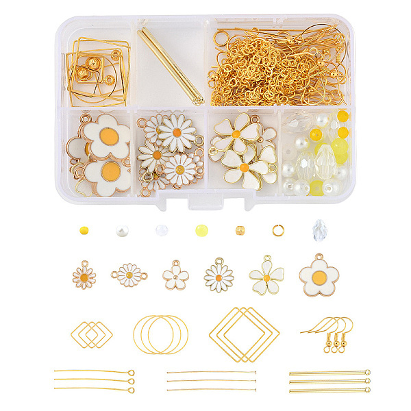 DIY Daisy Dangle Earrings Making Kits DIY Daisy Dangle Earrings Making Kits