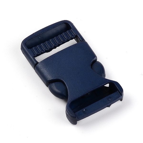 

PandaHall Nylon Side Release Buckles, Survival Bracelet Clasps, Prussian Blue, 57x30x9.5mm, Hole: 5x25mm Plastic