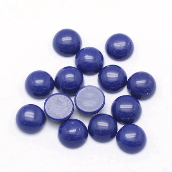

PandaHall Synthetic Turquoise Cabochons, Half Round, 10x4~5mm Synthetic Turquoise Half Round