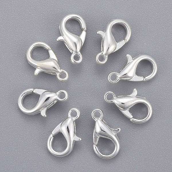 

PandaHall Silver Color Plated Zinc Alloy Lobster Claw Clasps, Parrot Trigger Clasps, Cadmium Free & Lead Free, Jewelry Findings, Size: about...