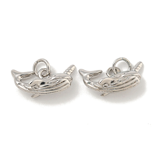 

PandaHall Rack Plating Brass Pendants, Long-Lasting Plated, Cadmium Free & Lead Free, Fish, Platinum, 8x16x6.5mm, Hole: 3.5mm Brass Fish