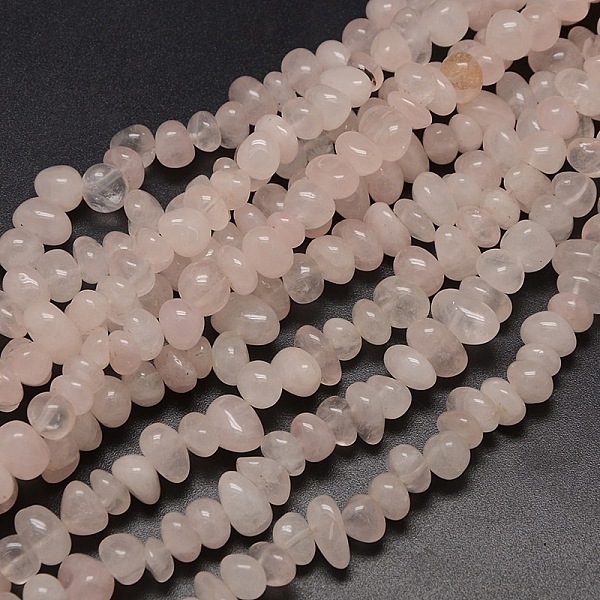 

PandaHall Nuggets Natural Rose Quartz Beads Strands, Tumbled Stone, 8~12x8~10x2~8mm, Hole: 1mm, about 50~80pcs/strand, 15~16 inch Rose...