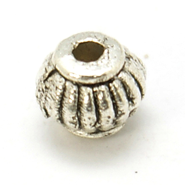 

PandaHall Tibetan Style Spacer Beads, Rondelle, Antique Silver, 5x4mm, Hole: 1mm Alloy Rondelle
