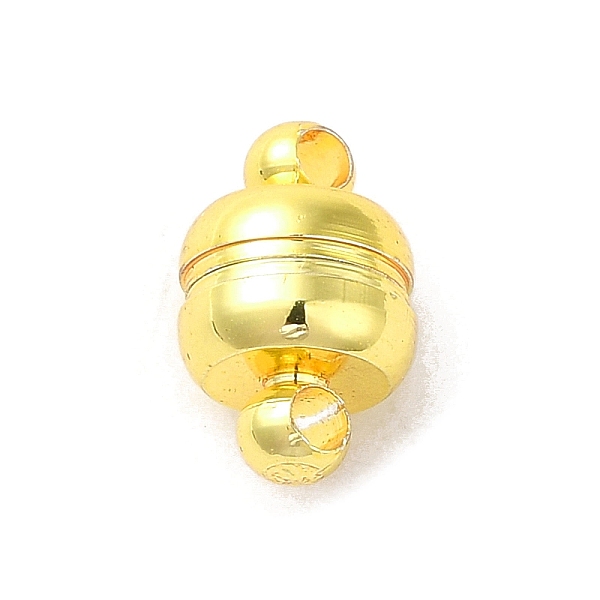 

PandaHall Rack Plating Brass Magnetic Clasps, Long-Lasting Plated, Golden, 11.5x7x7mm, Hole: 1.6mm Brass Others
