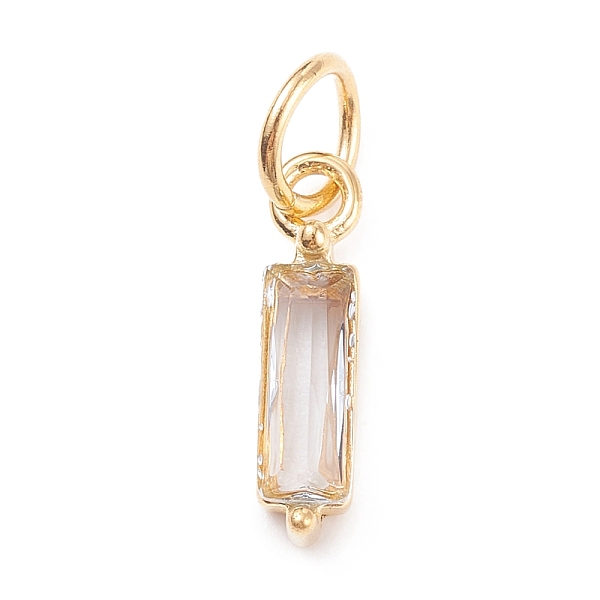 304 Stainless Steel Cubic Zirconia Pendants
