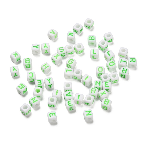 Opaque Acrylic Beads - image