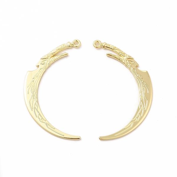 

PandaHall Rack Plating Alloy Big Pendants, Cadmium Free & Nickel Free & Lead Free, Machete Charm, Golden, 58x28x3mm, Hole: 2mm Alloy Others