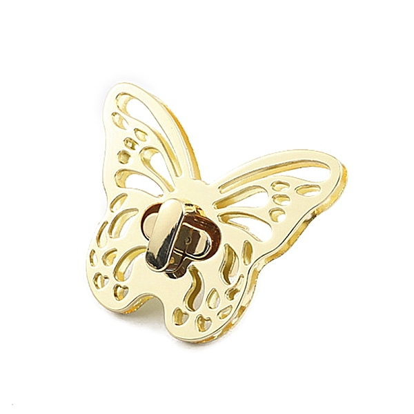 

PandaHall Alloy Purse Locks, Women's Bag Making Supplies, Butterfly, Golden, 4.9x4.2cm Alloy Butterfly